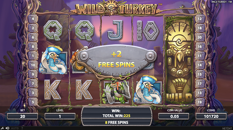 Wild Turkey: мега-крутой слот в режиме демо и на деньги Pokerdom